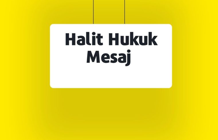 Halit Hukuk Mesaj Geldi? Dolandırıcıların Yeni Taktiklerine Dikkat!