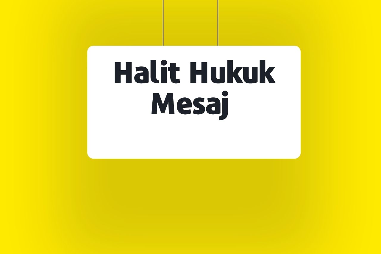 Halit Hukuk Mesaj Geldi? Dolandırıcıların Yeni Taktiklerine Dikkat!