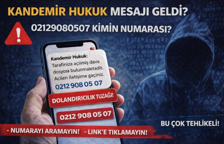 Kandemir Hukuk Mesajı Geldi